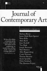 Journal of Contemporary Art (Fall) 1992